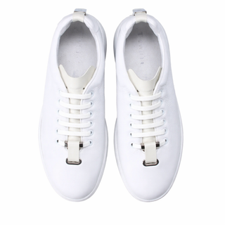 T-Kit Antique White Fabric / Leather-AmbrogioShoes