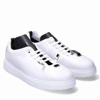 T-Kit Black Fabric / Leather-AmbrogioShoes