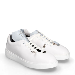 T-Kit Calf-Skin Leather - Silver-AmbrogioShoes