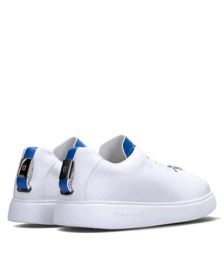 T-Kit Dejavu Blue Fabric / Leather-AmbrogioShoes