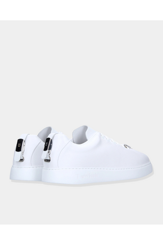 TS1 Leather Sneaker - White-Dellamoda